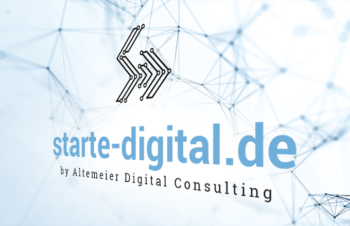 Logo starte-digital.de by DIGITAL Consulting Stephan Altemeier - Digitalberatung NRW und Bayern